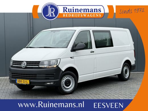 Volkswagen Transporter 2.0 TDI / L2H1 / DUBBELE CABINE / TREKHAAK / 1e EIG. / CRUISE / AIRCO / ISOFIX ActivLease financial lease