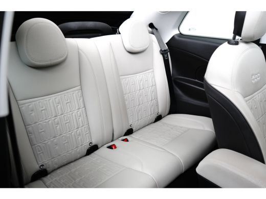 Fiat 500C La Prima 42 kWh l Leder l 17" l Adaptive Cr Control l Stuurverwarming l Cabrio! l Navigatie l Sid... ActivLease financial lease