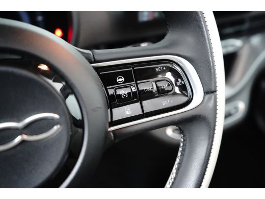 Fiat 500C La Prima 42 kWh l Leder l 17" l Adaptive Cr Control l Stuurverwarming l Cabrio! l Navigatie l Sid... ActivLease financial lease