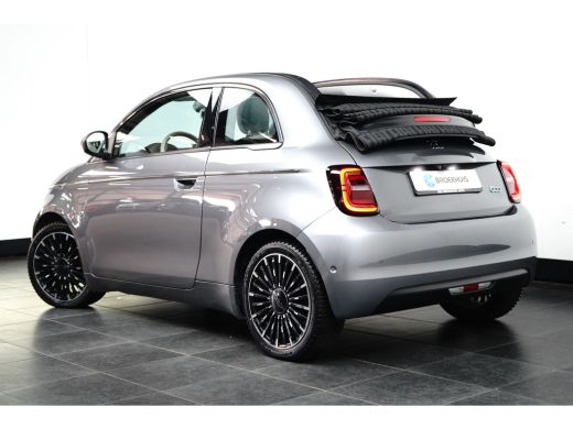 Fiat 500C La Prima 42 kWh l Leder l 17" l Adaptive Cr Control l Stuurverwarming l Cabrio! l Navigatie l Sid... ActivLease financial lease