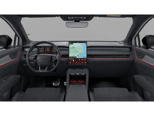Skoda Peaq Sportline | 21" lichtmetalen velgen "Dugong" zwart gepolijst | Driving mode select | Frunk (37L) ActivLease financial lease