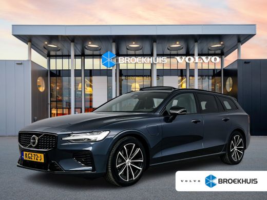 Volvo  V60 T8 Recharge Plus Dark | 18" | Panoramadak | Head-Up | Trekhaak | Elektr. verst. Sportstoelen | 36... ActivLease financial lease