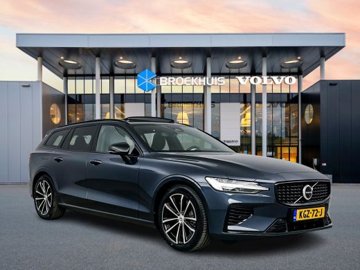 Volvo  V60 T8 Recharge Plus Dark | 18" | Panoramadak | Head-Up | Trekhaak | Elektr. verst. Sportstoelen | 36... ActivLease financial lease