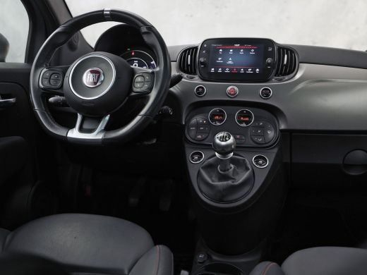 Fiat 500 1.0 Hybrid Sport (VIRTUAL COCKPIT, GROOT NAVI, CLIMATE, HALF LEDER, SPORTSTOELEN, PARKEERSENSOREN... ActivLease financial lease