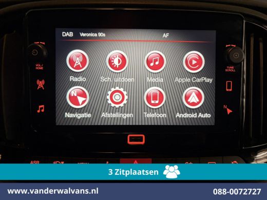 Fiat Dobl&ograve; Cargo 1.6 MJ 90pk L1H1 Euro6 Airco | 3-Zits | Navigatie | Apple Carplay | Android Auto Zijdeur, P... ActivLease financial lease