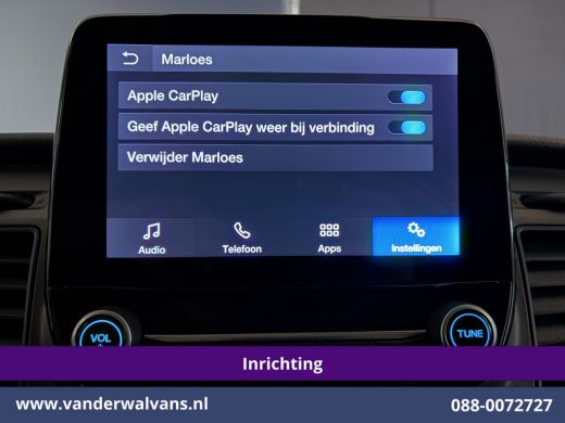 Ford Transit Custom 2.0 TDCI 130pk L2H1 inrichting Euro6 Airco | Camera | LED | 2800kg Trekhaak | Omvormer | Apple Ca... ActivLease financial lease