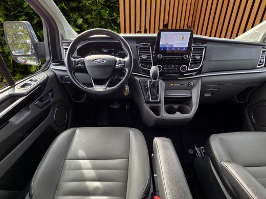 Ford Transit Custom 320 2.0 TDCI 170PK Dubbele cabine Automaat | Adapt. Cruise | Leer|  Trekhaak | Xenon | Camera | S... ActivLease financial lease