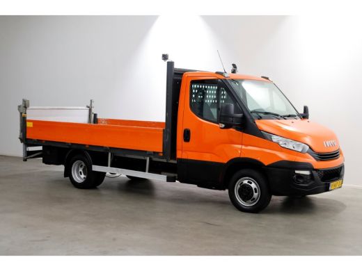 Iveco Daily 35C14 136pk E6 Open Laadbak met laadklep en trekhaak 3500kg 04-2019 ActivLease financial lease