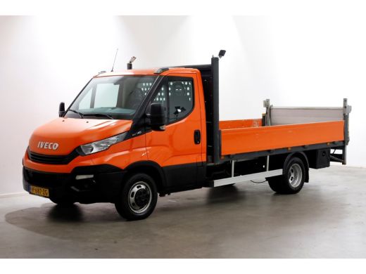 Iveco Daily 35C14 136pk E6 Open Laadbak met laadklep en trekhaak 3500kg 04-2019 ActivLease financial lease