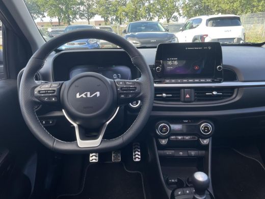 Kia Picanto 1.0 GDi GT-Line | Pano | Leder | Stoel stuur verwarming | Demo | Snel leverbaar ! | ActivLease financial lease