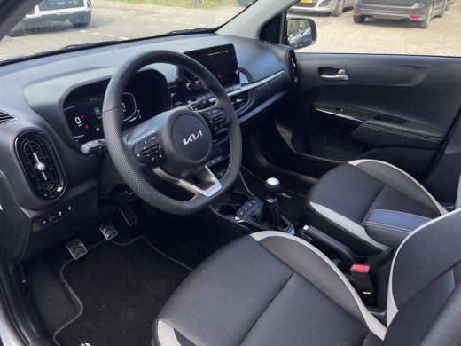 Kia Picanto 1.0 GDi GT-Line | Pano | Leder | Stoel stuur verwarming | Demo | Snel leverbaar ! | ActivLease financial lease