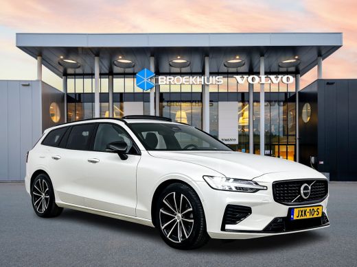 Volvo  V60 T8 Recharge Plus Dark | 18" Allseason | Trekhaak | Panoramadak | Head-Up | 360 Camera | Elektr. v... ActivLease financial lease