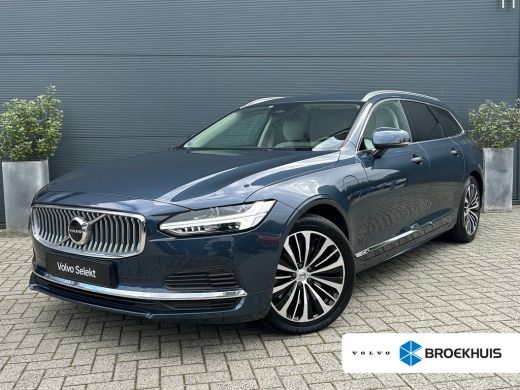 Volvo  V90 Long Range 2.0 T6 Plug-in hybrid AWD Core Bright | Memory | sOh 99% | Leder | Pilot Assist | BLIS... ActivLease financial lease