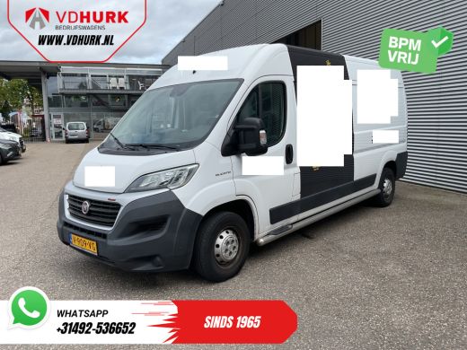 Fiat Ducato 2.3 MJ 180 pk L3H2 NL Auto/ Alarm III/ 270Gr.Deuren/ Climate/ Navi/ Cruise/ Camera/ Sidebars/ Tre... ActivLease financial lease