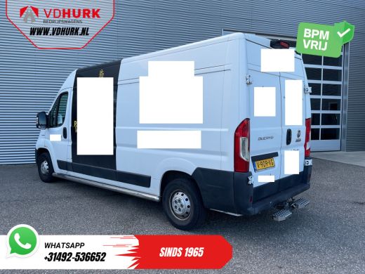 Fiat Ducato 2.3 MJ 180 pk L3H2 NL Auto/ Alarm III/ 270Gr.Deuren/ Climate/ Navi/ Cruise/ Camera/ Sidebars/ Tre... ActivLease financial lease