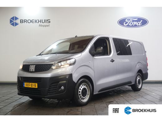 Fiat Scudo 2.0 MultiJet 145 L3 Dubbel Cabine | Bijrijdersstoel | Camera | Trekhaak | Dode Hoek Detectie | Fi... ActivLease financial lease