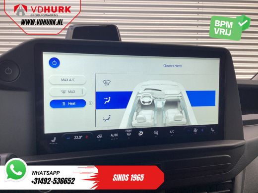 Ford E-Transit Custom L2 Trend 71 kWh 370 km WLTP LED/ Standkachel/ Stoelverw./ Carplay/ Camera/ PDC/ Climate/ Trekhaak ActivLease financial lease