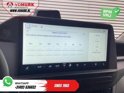 Ford E-Transit Custom L2 Trend 71 kWh 370 km WLTP LED/ Standkachel/ Stoelverw./ Carplay/ Camera/ PDC/ Climate/ Trekhaak ActivLease financial lease