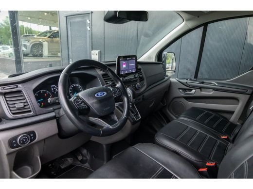 Ford Transit Custom 300 2.0 TDCI L2H1 Limited DC | Automaat | 6 persoons | Dealeronderhouden  | Lederen bekleding | T... ActivLease financial lease