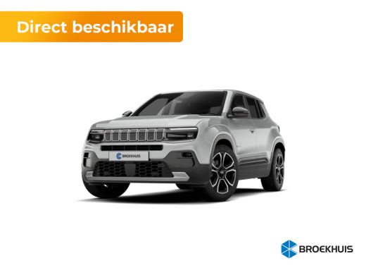 Jeep Avenger Summit | Infotainment & Convenience Pack | Warmtepomp | Winter Pack ActivLease financial lease