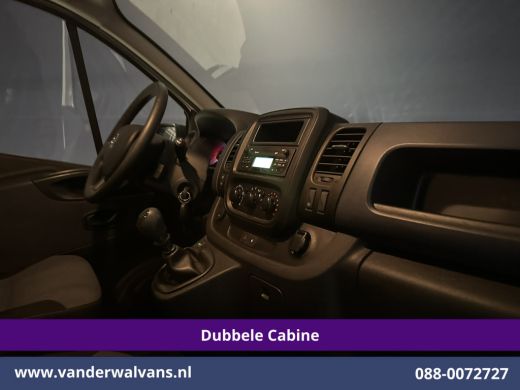 Opel Vivaro 1.6 CDTI 126pk L2H1 Dubbele Cabine Euro6 Airco | 6-Zits | LED | Cruisecontrol Trekhaak ActivLease financial lease