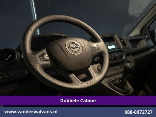 Opel Vivaro 1.6 CDTI 126pk L2H1 Dubbele Cabine Euro6 Airco | 6-Zits | LED | Cruisecontrol Trekhaak ActivLease financial lease