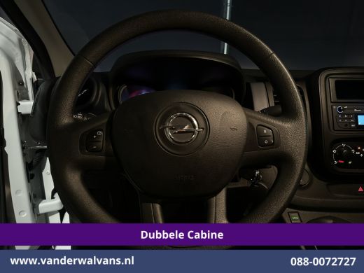 Opel Vivaro 1.6 CDTI 126pk L2H1 Dubbele Cabine Euro6 Airco | 6-Zits | LED | Cruisecontrol Trekhaak ActivLease financial lease