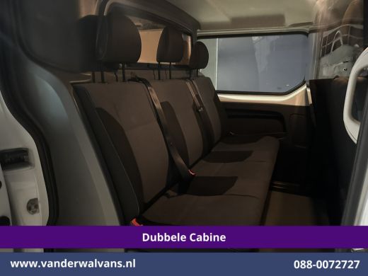 Opel Vivaro 1.6 CDTI 126pk L2H1 Dubbele Cabine Euro6 Airco | 6-Zits | LED | Cruisecontrol Trekhaak ActivLease financial lease