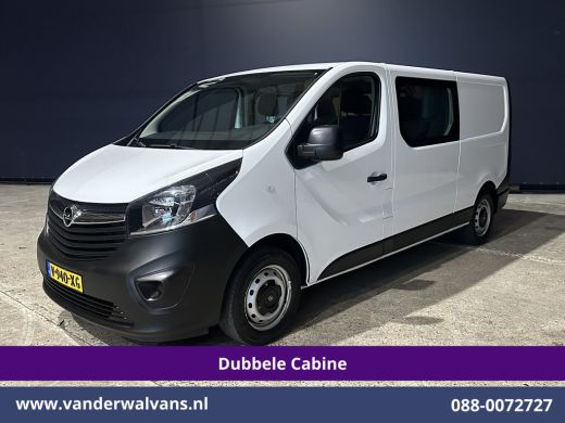 Opel Vivaro 1.6 CDTI 126pk L2H1 Dubbele Cabine Euro6 Airco | 6-Zits | LED | Cruisecontrol Trekhaak ActivLease financial lease