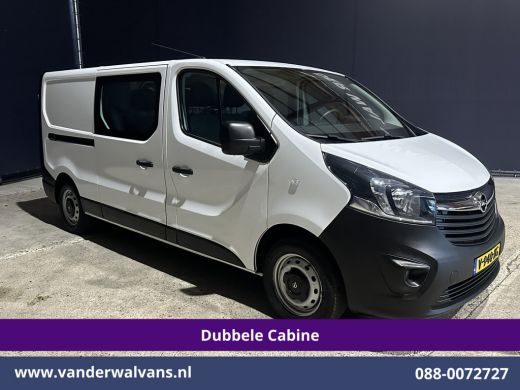 Opel Vivaro 1.6 CDTI 126pk L2H1 Dubbele Cabine Euro6 Airco | 6-Zits | LED | Cruisecontrol Trekhaak ActivLease financial lease