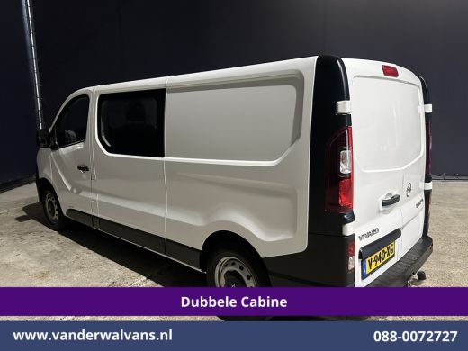 Opel Vivaro 1.6 CDTI 126pk L2H1 Dubbele Cabine Euro6 Airco | 6-Zits | LED | Cruisecontrol Trekhaak ActivLease financial lease