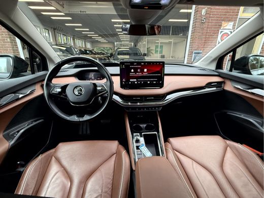 Skoda Enyaq iV 60 SOH 93.7%, Leer, Trekhaak Camera ActivLease financial lease