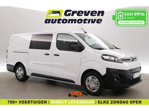Citroën &euml;-Jumpy L3H1 | Snelladen | SOH 99% | Airco | Camera | Cruise | 3 Zits | Carplay | 2xSchuifdeur ActivLease financial lease