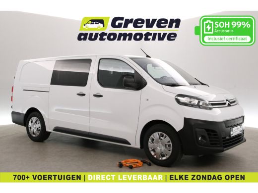Citroën Jumpy Elektrisch L3H1 | Snelladen | SOH 99% | Airco | Camera | Cruise | 3 Zits | Carplay | 2xSchuifdeur ActivLease financial lease