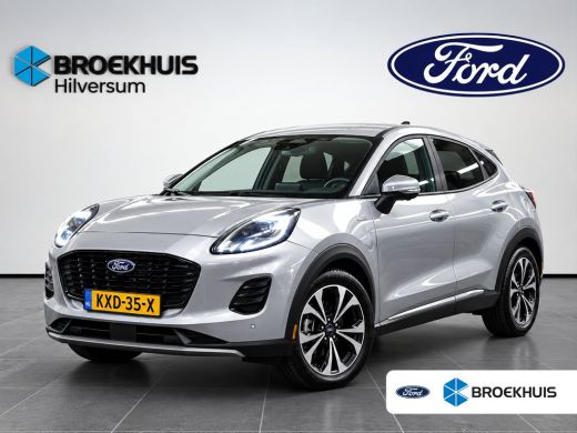 Ford Puma 1.0 EcoBoost Hybrid Titanium X Automaat | Afn. Trekhaak | Panoramadak | Adaptive Cruise | Dodehoe... ActivLease financial lease
