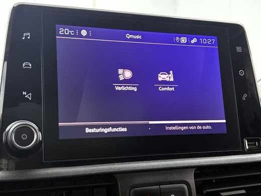 Peugeot Partner 1.2 Benzine 111PK Euro6 Premium / Airco / Navigatie / Cruise-ctr. / Schuifdeur + Raam / Radio mul... ActivLease financial lease