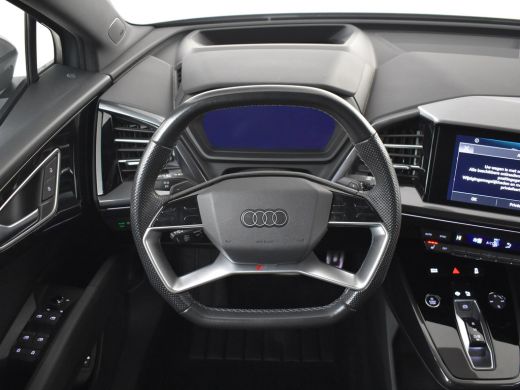 Audi Q4 Sportback e-tron 40 S edition 77 kWh 204pk l S-Line int. l SONOS Sound l Stoelverwarming l Half Leder l Elektr. Kl... ActivLease financial lease