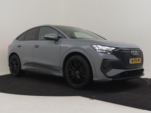 Audi Q4 Sportback e-tron 40 S edition 77 kWh 204pk l S-Line int. l SONOS Sound l Stoelverwarming l Half Leder l Elektr. Kl... ActivLease financial lease