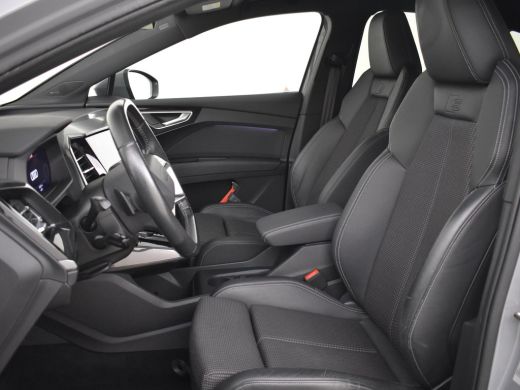 Audi Q4 Sportback e-tron 40 S edition 77 kWh 204pk l S-Line int. l SONOS Sound l Stoelverwarming l Half Leder l Elektr. Kl... ActivLease financial lease