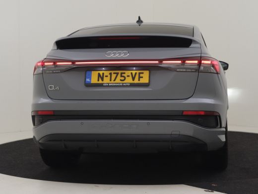 Audi Q4 Sportback e-tron 40 S edition 77 kWh 204pk l S-Line int. l SONOS Sound l Stoelverwarming l Half Leder l Elektr. Kl... ActivLease financial lease