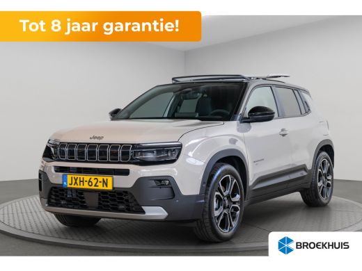 Jeep Avenger Summit 54 kWh | Tot 8 Jaar Garantie | Warmtepomp | Schuif-kanteldak | Navigatie | Stoelverwarming... ActivLease financial lease