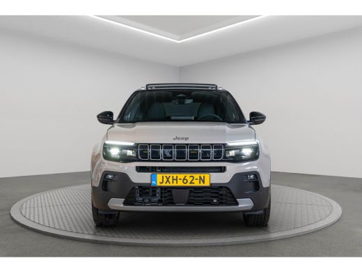 Jeep Avenger Summit 54 kWh | Tot 8 Jaar Garantie | Warmtepomp | Schuif-kanteldak | Navigatie | Stoelverwarming... ActivLease financial lease