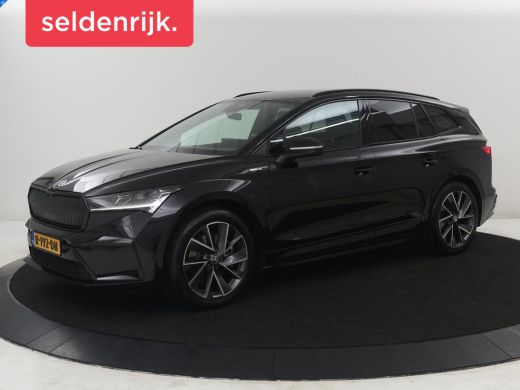 Skoda Enyaq iV | SOH 93,3% | Leder/alcantara | Stuur/stoel verwarming | Cruise control | Carplay | Camera | Park... ActivLease financial lease