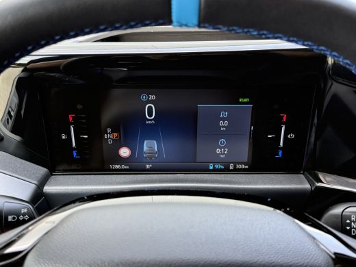 Ford E-Transit Custom MS-RT 285 PK FULL ELECTRIC SPORT / L1H1 / DIGITAL AQUA BLUE METALLIC / REAR VIEUW / B&O SOUND SYS... ActivLease financial lease