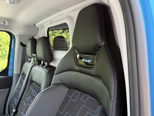 Ford E-Transit Custom MS-RT 285 PK FULL ELECTRIC SPORT / L1H1 / DIGITAL AQUA BLUE METALLIC / REAR VIEUW / B&O SOUND SYS... ActivLease financial lease