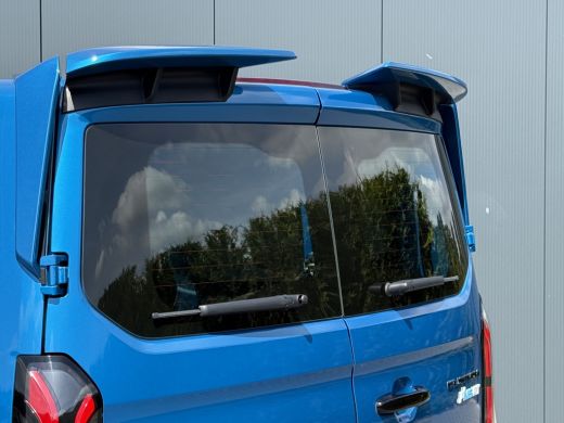 Ford E-Transit Custom MS-RT 285 PK FULL ELECTRIC SPORT / L1H1 / DIGITAL AQUA BLUE METALLIC / REAR VIEUW / B&O SOUND SYS... ActivLease financial lease