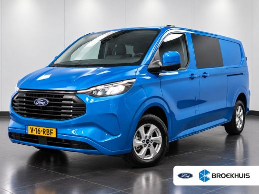 Ford Transit Custom 320 2.5 PHEV L2H1 Limited DC 233PK 6 Persoons | Camera | Carplay | Fabrieksgarantie tot 11-2029 ActivLease financial lease