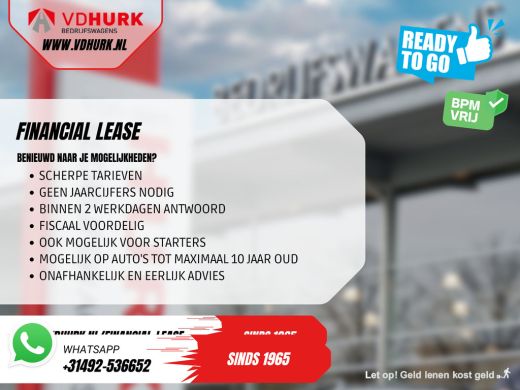 Mercedes-Benz Vito 114 CDI Aut. DC Dubbel Cabine Buffl Leder/ 2x Schuifdeur/ Carplay/ Navi/ Spoiler/ Frontlip/ Sideb... ActivLease financial lease