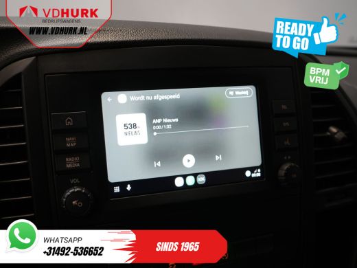 Mercedes-Benz Vito 114 CDI Aut. DC Dubbel Cabine Buffl Leder/ 2x Schuifdeur/ Carplay/ Navi/ Spoiler/ Frontlip/ Sideb... ActivLease financial lease