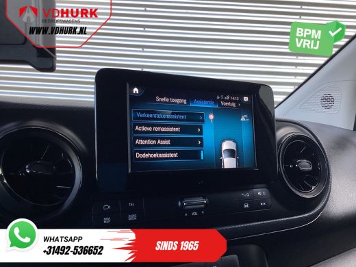 Mercedes-Benz eCitan 112 Pro L2 51 kWh 280 km WLTP LED/ Snellader/ 3Pers./ Stuurverw./ Voorruitverw./ Carplay/ Navi/ C... ActivLease financial lease